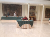 Cocktail en el Palacio de la Moncloa